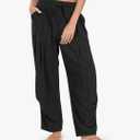 TARSE Women Linen Baggy Harem Pants Summer Drawstring Casual Lounge Pant 2026 Beach Travel Vacation Clothes with Pockets, XL