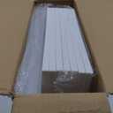 SEE SPRING X-Large Shoe Storage Box Fit Size 11, Clear Plastic Stackable Shoe Organizer for Closet, Space Saving Foldable Shoe Rack Sneaker Container Bin Holder, 12 Pack Clear (X-Large Fit Size 11, Clear)