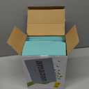 6x10 100% Biodegradable Bubble Mailers,25 Count Teal #0 Compostable Padded Packaging Wrap Envelopes Pouches Eco Friendly Self Seal Bags