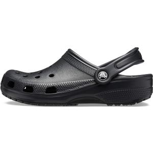 Crocs Unisex-Adult Classic Clogs, Black, 10 Men/12 Women