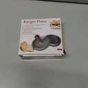 Smashed Burger Press 100 Patty Paper Set, Stainless Steel Burger Smasher Tool, Round Non-Stick Meet Beef Veggie Hamburger Mold, Press Patty Maker, Smasher Cooking Gadgets for Kitchen BBQ Grilling