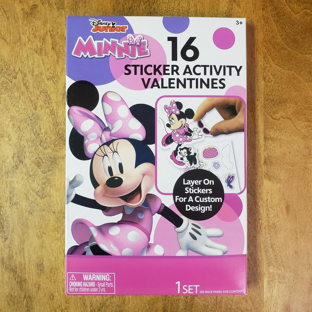 Exchange Cards Sticker Activiti Minnie 2 Pack