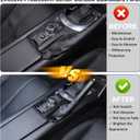 Center Console Gear Shift Button Panel Trim Frame Compatible with Mazda MX-5 Miata ND 2016-2025 ABS Center Console Multimedia Knob Panel Trim Cover (Carbon Fiber Pattern)