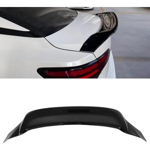 Rear Trunk Wing Spoiler Compatible with Nissan Sentra S SV SR 2020-2025 ABS Plastic Trunk Spoiler Lid Splitter (R Style)