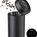 Vacuum Coffee Canister, 1.6L Airtight Food Storage Container, Automatic Stainless Steel Coffee Canister, Food Storage Containers - Coffee Containers