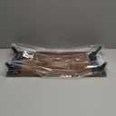 loukin Monitor Stand Riser for Desk, 22.4" x 8.3" Larger Computer Stand for Laptop, PC, Printer, Sturdy Desktop Computer Shelf with Non-Skid Rubber, Home Office (Brown)