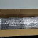 Deck Balusters, 26 Inch, Straight Flat Baluster, Black, Metal Deck Stairs Railing, 25 Pack Hollow Rectangle Deck Balusters for Deck Railing