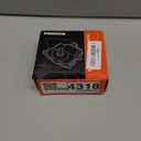 A-Premium HVAC A/C Heater Air Temperature Blend Door Actuator Replacement for Ford Fusion 2010-2012 & Lincoln MKZ 2010-2012 & Mercury Milan 2010-2011, 5 Pins