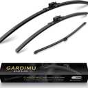 Front and Rear Windshield Wiper Blades, 3 Pcs Front and Back Windshield Wipers Blades Replacement for Benz GLE 2020-2025, Car Window Wiper Blades for AMG GLE 53 63S 350 450 4MATIC