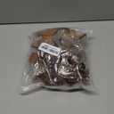 32Pcs Chair Leg Floor Protectors for Hardwood Floors, Silicone Felt Furniture Pad Legs Caps, Chair Rubber Mat Floor Protector from Scratches and Reduce The Noise, Clear (Fit:L 1.5"-2",W 0.75"-1")