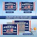USA 250th Anniversary Flag 3x5 Ft Outdoor - Double Sided Flag 1776-2026 for Garden, Yard, Porch Patriotic Home & 4th of July Decor