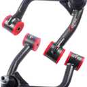 Front Upper Control Arms with Ball Joint for 2019 2020 2021 2022 2023 Ford Ranger, 2-4" Lift Suspension Kit Adjustable Tubular Control Arms 2pcs