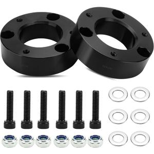 2PC 2" Front Leveling Lift for 2007-2013 Chevy Avalanche, 2007-2022 Chevy Silverado, GMC Sierra 1500, 2 inch Suspension Strut Spacers Lift Kits for 2007-2014 Chevy Suburban, GMC Yukon XL 1500