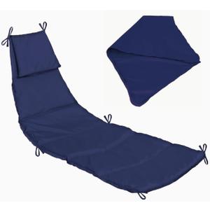 Outdoor Swing Chaise Lounge Replacement Cushion and Canopy,for Patio Furniture Hanging Hammock Chair Pad, Sun Resistant Breathable Waterproof