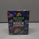 Dan&Darci Kids Rock Painting Kit - Glow in The Dark - Easter Gifts Arts & Crafts for Boys and Girls Ages 6-12 - Craft Activities Kits - Creative Art Toys for 6, 7, 8, 9, 10, 11 & 12 Year Old Kid