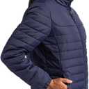 Clique Elevation Eco Full Zip Womens Puffer Jacket (Blue, XL)