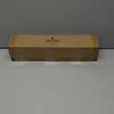 Curtain Rods 32 to 58 Inches (2.64.8ft), USFOOK 7/8 Inch Telescoping Splicing Drapery Rods for Windows 20 to 54 Inch, Decorative Curtain Rod for Home Decor with Luxury Gold Translucent Finials