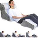 SoftiAip 4PCS Orthopedic Bed Wedge Pillow Set