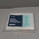 Linenspa Mattress Bag  2 Pack Twin size / Twin XL Mattress Bags for Moving, Storage & Disposal  Durable Plastic Cover for Moving (Clear)