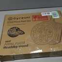 5 PCS Rectangle Pizza Stone Set, 16"Large Pizza Stone for Oven and Grill with Pizza Peel(OAK), Stone Brush,Pizza Cutter & 10pcs Cooking Paper for Free, Baking Stone for Pizza, Bread,BBQ (16 x 14 inch)