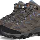 Merrell Women's Moab 3 Mid Waterproof Hiking Boots (9.5 Wide, New Granite)