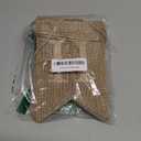 CAVLA Happy Hanukkah Burlap Banner Jute Hanukkah Banner Garland with Star of David and Menorah Signs Chanukah Festival Party Decorations for Hanukkah Holiday Mantel Fireplace Party Supplies