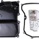 MOTOKU Automatic Transmission Oil Pan with Gasket & Filter Kit for VW Beetle 2003-2016 Passat 2012-2016 Jetta 2005-2016 Golf 2009-2018 for Audi TT 2003-2006