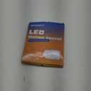 wowatt Battery Operated Ceiling Light Rechargeable Ceiling Lights with Remote Wireless Shower Lighting 3000K 4500K 6500K 7.48in Dimmable Timing Overhead Light for Closet Shower Living Room (1 Pack, 3CCT-Round)