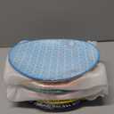 Selamica Small Dinner Plates, Oval Dessert Plates Ceramic, 6 Inch Small Plates for Appetizer, Cake, Snacks, Microwave Dishwasher Safe, Set of 6, Assorted Colors