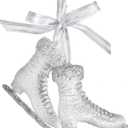 Ice Skates With Glitter Ornament