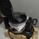 Cuisinart Double Flip Belgian Waffle Maker, WAF-F40NAS, Stainless Steel, Grey and Black