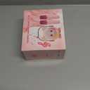 Mini Karaoke Machine Toy for Kids, Portable Karaoke Machine with 2 Wireless Microphone for 4,5,6,7,8,9,10,11,12+ Years Old Christmas Birthday Gifts Girls Boys, Pink 2 mic