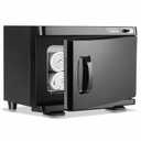 Hot Towel Warmer,Medium Towel Warmer Cabinet,Spa Hot Towel Caddy for Facial (8L Capacity) (dark black)