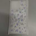 Jusy Magnetic Cute Flower Case for iPhone 16 Plus, Cute Aesthetic White Floral Pattern Phone Case Compatible with Magsafe, Soft TPU Protective Phone Cover for Women Girls - Blue Flower