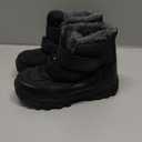 UBFEN Kids Snow Boots Boys Girls Winter Warm Waterproof Outdoor Slip Resistant Cold Weather Unisex Shoes (Toddler/Little Kid/Big Kid) Size 33