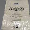 2Pcs 36inch Ivory Kitchen Tier Curtains for Windows, Semi Light Filtering Curtains for Bedroom, Living Room, Basement, Bathroom, Window Treatments (24" W x 36" L)