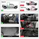 LASFIT Floor Mats for RAM 2500/3500 Mega Cab 2019-2026 2027 Bench Seats