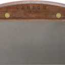 Lamson Kitchen Utensils - 3" x 6" Bench Scraper, High-Carbon Stainless Steel Dough Scraper, Ergonomic Riveted Walnut Handle, Handcrafted, Full-Tang Design, Built to Last