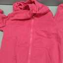 Girls Boys Athletic Zip Up Hoodie Sweatshirt Brushed Fleece Hooded Zipper Sweatshirt School Outerwear Coat for Kids 8Y