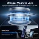 ESR for iPhone 15 Pro Max Case, Compatible with MagSafe, Military-Grade Protective Clear Case for iPhone 15 Pro Max,Built-in Stash Stand Phone Case, Scratch-Resistant Back Cover, Classic Series,Clear