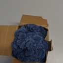 Kevin Textile 14x24 Inch Pillow Cover 1 Pack Boho Decorative Soft Striped Corduroy Lumbar Farmhouse Solid Color Accent Rectangle Cushion Case for Living Room Couch Sofa Bed, Blue