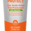 Medline Remedy Specialized Zinc Oxide Paste with Menthol (4 oz Tube), Unscented, Calamine, Incontinence Care, Diaper Rash, Wetness Protection, Hypoallergenic, Paraben Free, Adults, Soothing