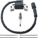 595304 Ignition Coil Armature Compatible with Briggs Stratton Magneto 17HP 17.5HP 19.5HP 20HP Intek OHV Lawn Mower