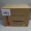 Wall Heater, Space Heater for Bedroom, 1500W PTC Fast Heating Electric Heaters for Indoor Use, 30 Oscillation, Adjustable Thermostat, 24H Timer, Remote Control, Desk or Wall Mounted Heater for Office (Regular-Standard)