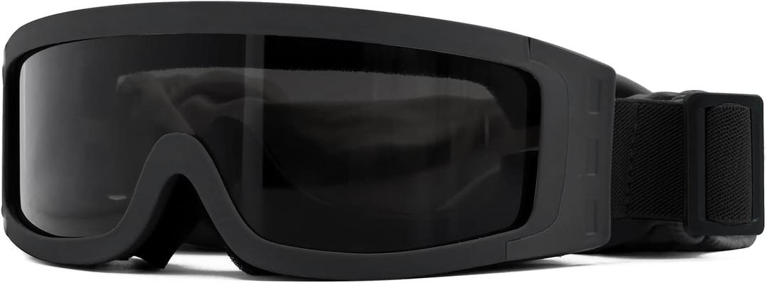 SPOSUNE Airsoft Goggles Anti Fog Army Tactical Goggles with 3 Interchangeable Lens UV400 Protection Airsoft Desert Goggles