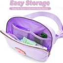 Birthday Gifts for 4 5 6 7 8 9 10 11 12 13 Year Old Girls,Gifts for Teens Kids Daughter Sister Her,Two Way Zipper Crossbody Bag Fanny Pack Belt Bag Cute Trendy Stuff - Lavender,C