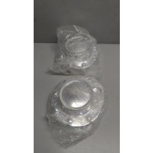 Replacement for Chrome Wheel Center Hub Cap Hubcap 2011-2018 Ram 3500 2Pcs Rear 1-Ton Dually DRW Alloy Wheel