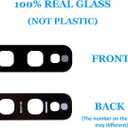EMiEN 2 Pack Rear Back Camera Lens Glass Replacement for Samsung Galaxy S10e G970 (All Carriers) 5.8 Inch with Adhesive Sticker, Anti-Static Tweezers, Precision Knife Repair Tool Kit