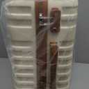 COOLIFE Luggage Carry On Luggage Suitcase Softside Wheeled Luggage Lightweight Rolling Travel Bag, White, 3 Piece Set (DB/TB/20), Luggage Set with Bags