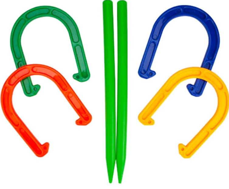 Plastic Horseshoe Game, 2pack